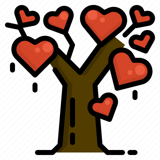 Love, relationship, sharing, tree, valentine, valentines icon - Download on Iconfinder