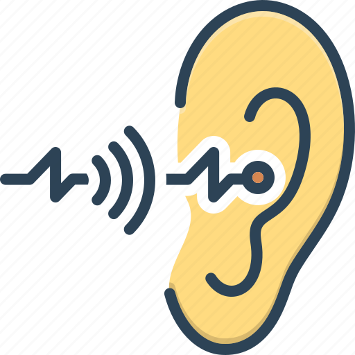 Auditory, hear, hearing, listen, noise, sense, volume icon - Download on Iconfinder