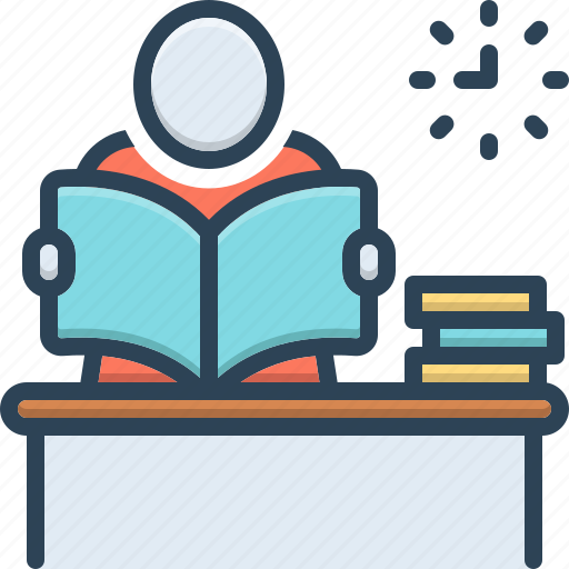 Book, classwork, education, knowledge, reading, reading book, student icon - Download on Iconfinder