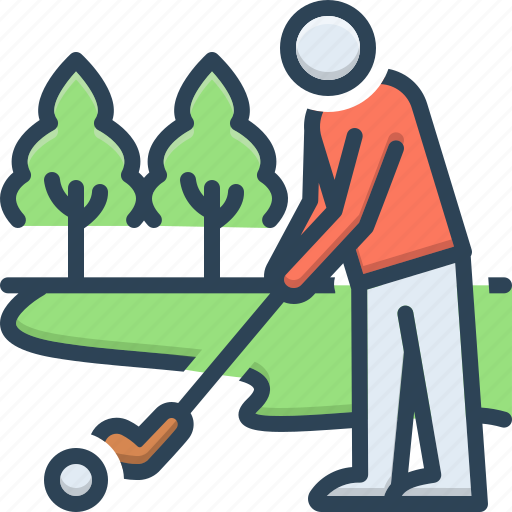 Ball, champaign, golf, player, soccer, steppe, tournament icon - Download on Iconfinder