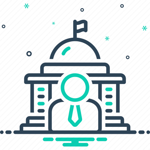 Capitol, democracy, embassy, flag, government, governor, people icon - Download on Iconfinder