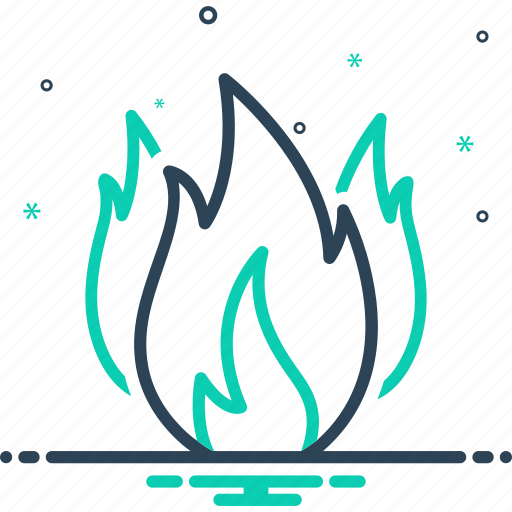 Blaze, bonfire, conflagration, dangerous, fire, flame, hot icon - Download on Iconfinder