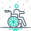accessibility, disability, disable, disorder, person, physically, wheelchair 