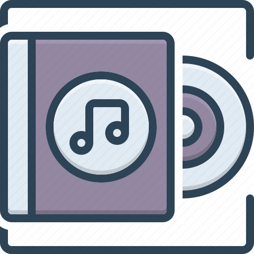 Acoustic, album, classical, disc, music, musical, record icon - Download on Iconfinder