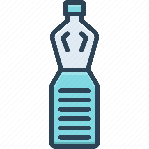 Beverage, bottle, container, drinking bottle, plastic, recycle, water icon - Download on Iconfinder