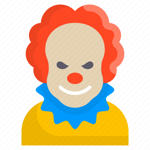 Fright, carnival, costume, clown, halloween icon - Download on Iconfinder