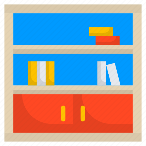 Librarian, study, education, bookcase, bookshelf icon - Download on Iconfinder