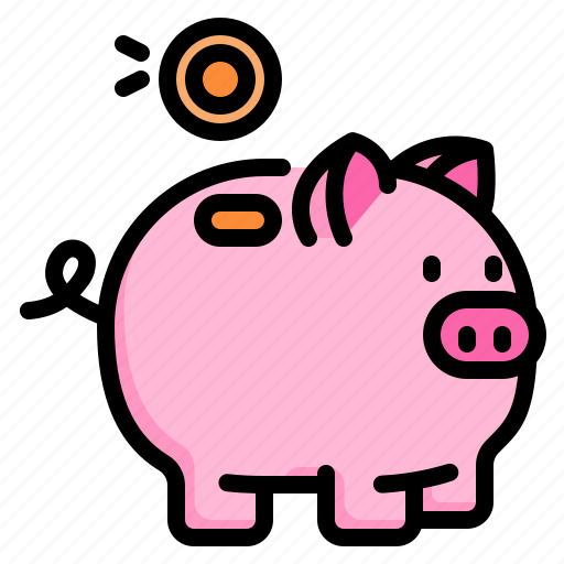 Saving, money, pig, coin, investment, finance, business icon - Download on Iconfinder
