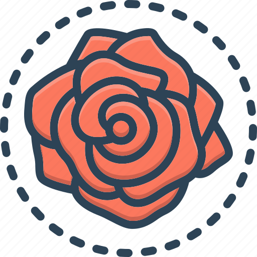 Rose, rosa, petals, nature, bouquet, romantic, horticulture icon - Download on Iconfinder