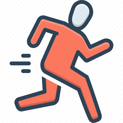 Run, runner, person, sport, activity, speed, marathon icon - Download on Iconfinder