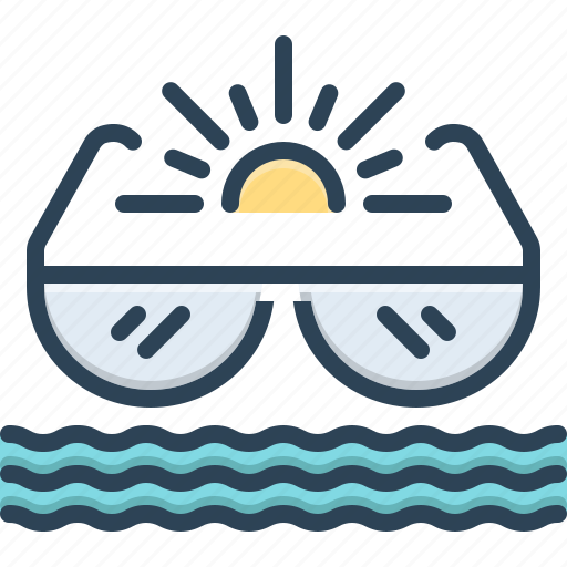 Summer, time, vacation, days, temperature, climate, beach icon - Download on Iconfinder