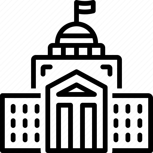 Federal, building, capital, government, capitol, courthouse, architecture icon - Download on Iconfinder