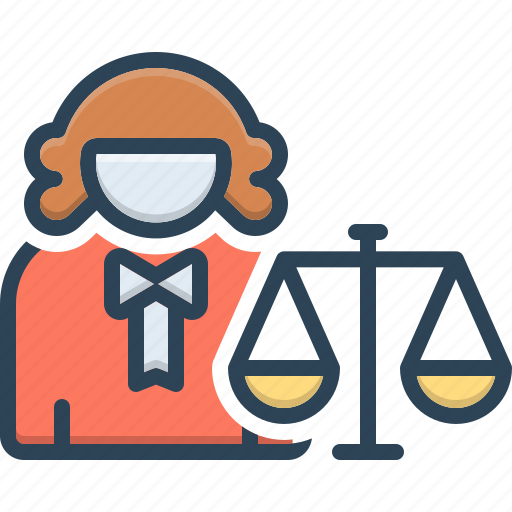 Lawyer, jurist, justiciary, advocate, judge, counselor icon - Download on Iconfinder