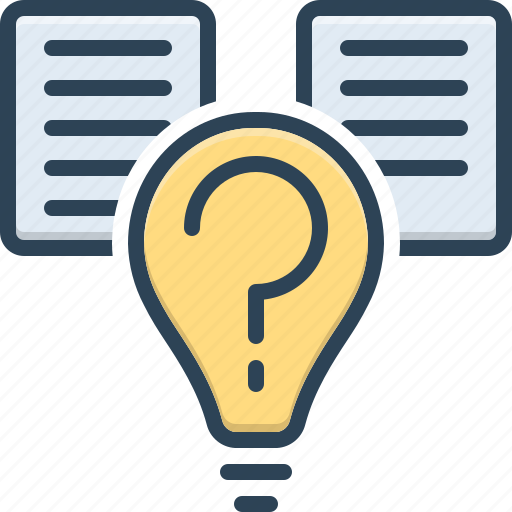 Hypothesis, guess, assumption, idea, thought, spec, imagery icon - Download on Iconfinder