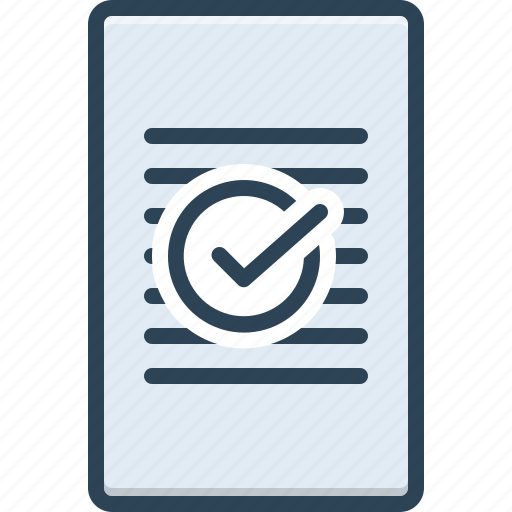 Marked, noticeable, checklist, tick, correct, approval icon - Download on Iconfinder