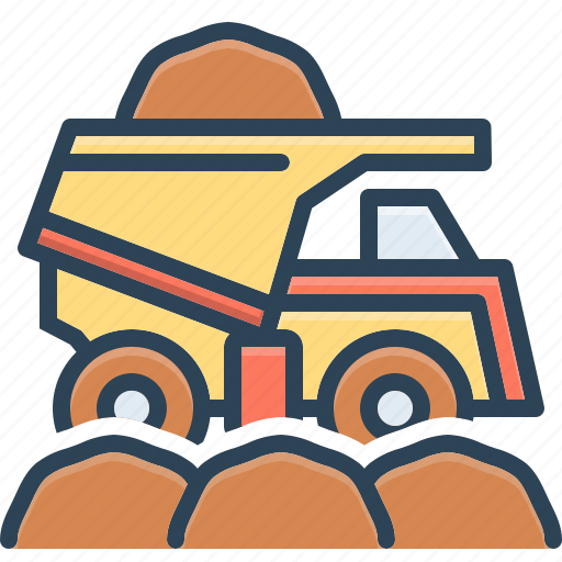 Mines, industry, coal, factory, manufacturing, wagon, mine icon - Download on Iconfinder