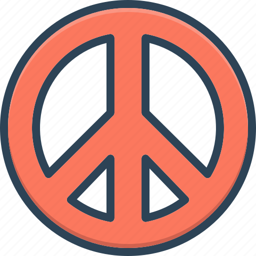 Peaceful, peaceable, positive, pacifist, sign, grunge icon - Download on Iconfinder