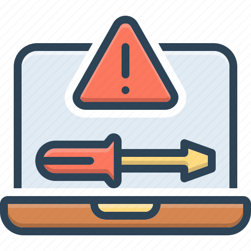 Troubleshooting, fix, repair, maintenance, system, sign, screwdriver icon - Download on Iconfinder