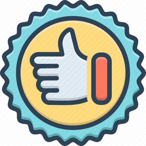 Endorsement, approval, support, favor, testimonial, feedback icon - Download on Iconfinder