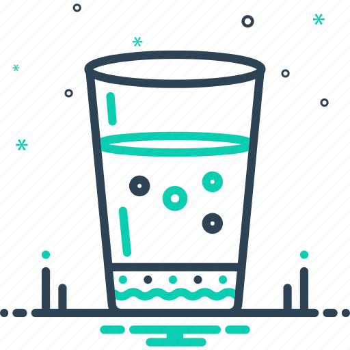 Aqua, drink, glass, riverain, water, water glass icon - Download on Iconfinder