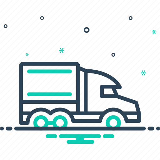 Semi, pickup, lorry, wagon, van, delivery, freight icon - Download on Iconfinder