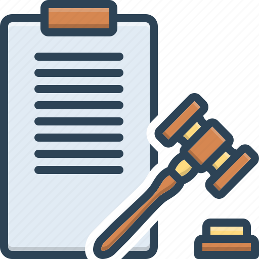 Regulations, rule, law, precept, auction, authority, hammer icon - Download on Iconfinder