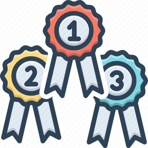 Ranking, category, range, prize, ribbon, achievement, bronze icon - Download on Iconfinder