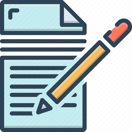 Author, editors, notepad, pen, writer, writing icon - Download on Iconfinder