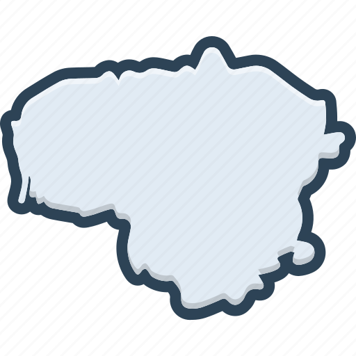 Lithuania, belarus, europe, landmark, contour, country, cartography icon - Download on Iconfinder