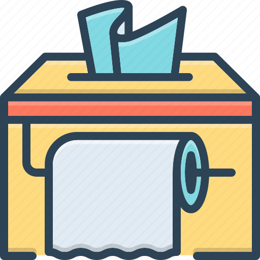 Tissue, soft, disposable, antibacterial, cleaner, wipe, wet wipes icon - Download on Iconfinder
