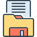 holder, archive, file, folder, database, data, document
