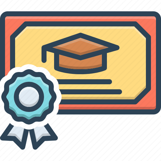 Masters, postgraduate, diploma, education, degree, certificate, bachelor icon - Download on Iconfinder