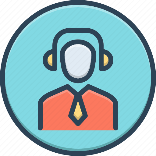 Representative, support, service, callcenter, operator, delegate, agent icon - Download on Iconfinder