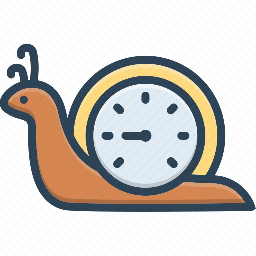 Slowly, aquatic, insect, creature, snail, doggo, move slow icon - Download on Iconfinder