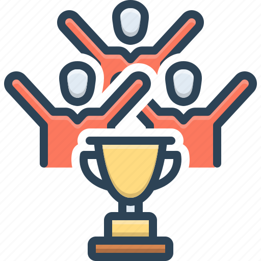 Wins, vanquish, achieve, triumph, award, trophy, champion icon - Download on Iconfinder