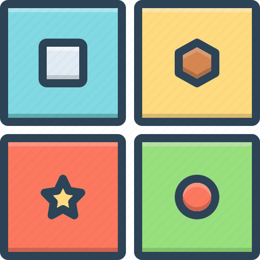 Sectors, division, part, zone, marketing, object, item icon - Download on Iconfinder