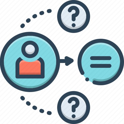 Answered, north, question, reply, respond icon - Download on Iconfinder