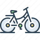 cycle, circle, wheel, bicycle, pedal, ride, travel