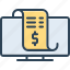 amounts, invoice, balance, commerce, billing, worksheet, transaction, paid, receipt 