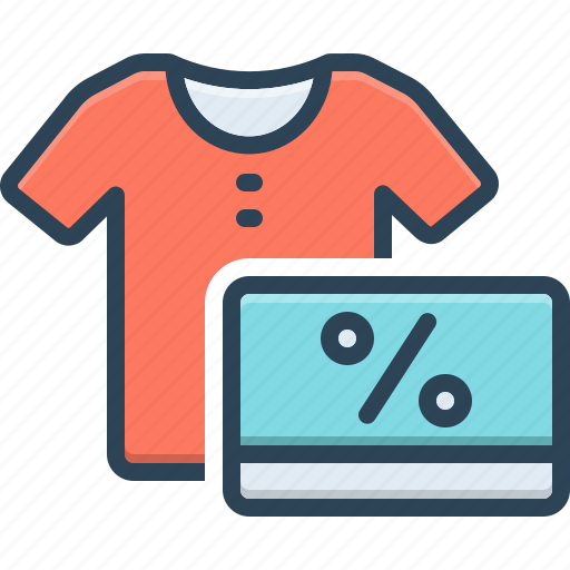 Discounts, clothing, voucher, coupon, percentage, sale, rebate icon - Download on Iconfinder