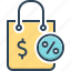 rebates, discount, retail, shopping, economy, sale, bag, purchase, shopping bag 