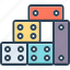blocks, square, brick, piece, structure, puzzle, dice 
