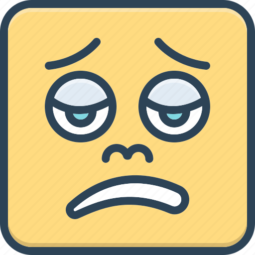 Disappointed, frustrated, hopeless, disconsolate, sorrow, upset, emotion icon - Download on Iconfinder