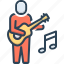 musician, player, performer, accompanist, composer, melodist, guitar, artist 