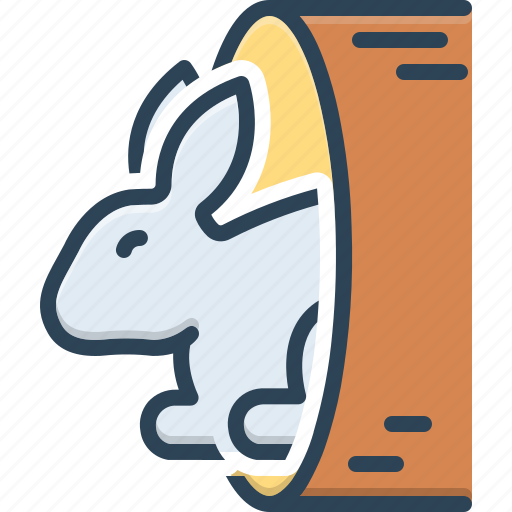Warren, rabbit, burrow, domestic, animal, entrapment, snare icon - Download on Iconfinder