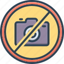 prohibited, banned, illegal, restricted, photography, forbidden, caution, camera, no camera