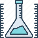 ml, liquid, chemical, flask, laboratory, measurement, glassware, conical