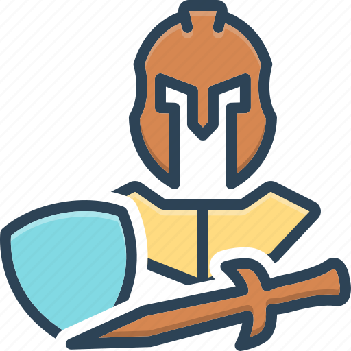 Armor, spartan, gladiator, warrior, sword, battle, fighter icon - Download on Iconfinder