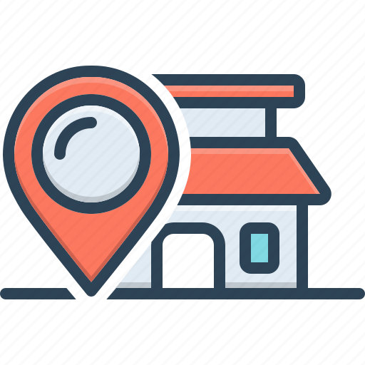Locale, place, spot, position, destination, map, venue icon - Download on Iconfinder