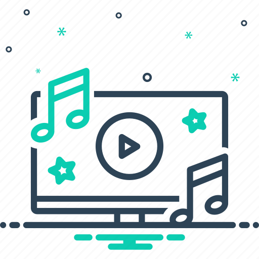 Listen, music, music video, song, video icon - Download on Iconfinder